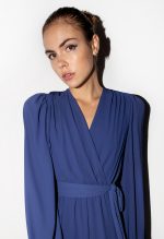 Croisette dress with belt